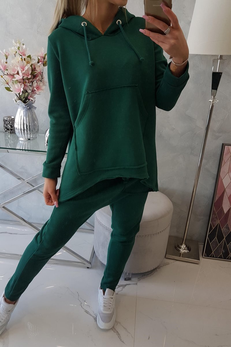 Prešívaná súprava Baggy zelená