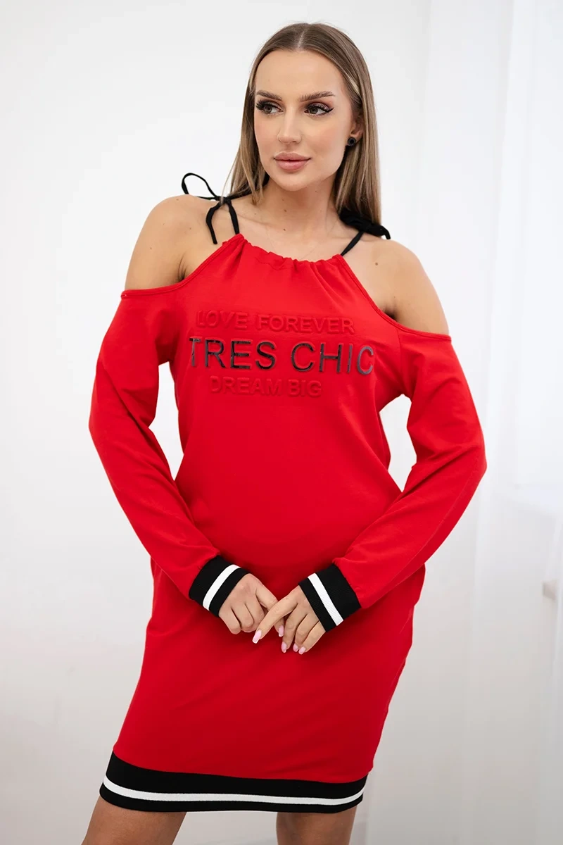 Šaty športové Tress Chic červené