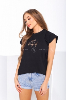 Luxusné tričko dámske Gorgeus čierne