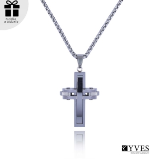 Dámsky náhrdelník kríž z nehrdzavejúcej ocele