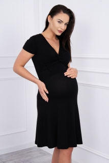 Šaty pre tehotné čierne